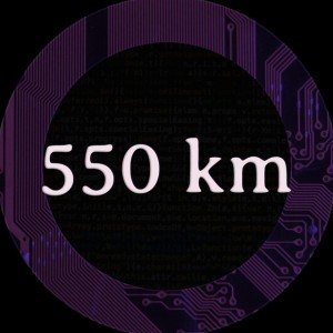 550 km