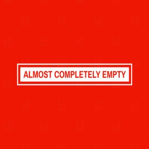Almost Completely Empty