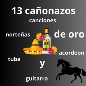 13 CAÑONAZOS DE ORO