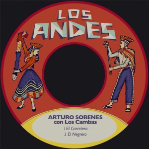 Arturo Sobenes con Los Cambas