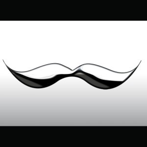 Chrome Mustache