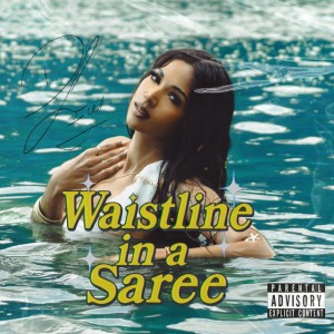 Wasteline in a Saree