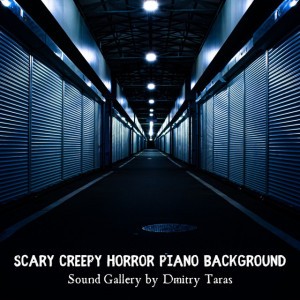 Scary Creepy Horror Piano Background