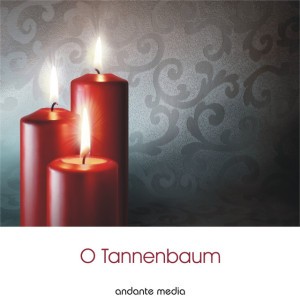 Am Weihnachtsbaum die Lichter brennen