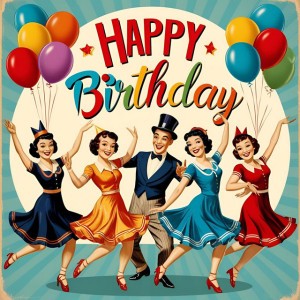 Happy Birthday - Old School Swing Version 2025