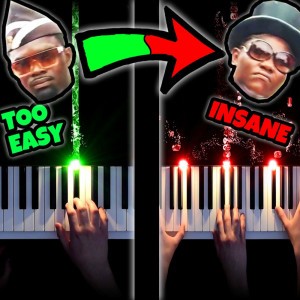 Coffin Dance from TOO EASY to INSANE (Astronomia Piano Cover)
