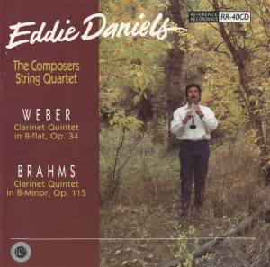 Clarinet Quintet in B Minor, Op. 115: II. Adagio by Eddie Daniels & Johannes Brahms & Composers Quartet