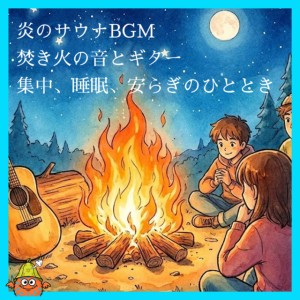 Recommended Sauna Healing Campfire Sounds with White Noise for Sleep