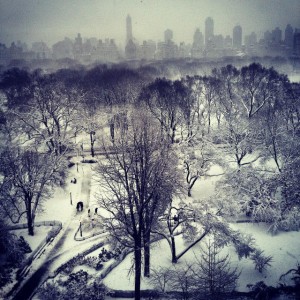Snow Skyline