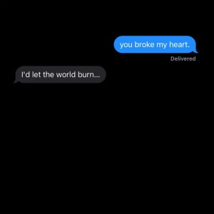 LET THE WORLD BURN x you broke my heart (feat. Chris Grey & Myla)
