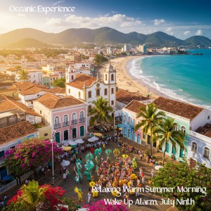 Relaxing Warm Summer Morning Wake Up Alarm, July Ninth - Instrumental Energetic Samba Bossa Nova Brazilian Jazz Piano, Flute, Percussion, Choir Version