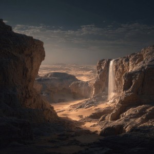 Desert Lanternfall by Mykola Sosin