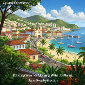 Relaxing Summer Morning Wake Up Alarm, June Twenty-seventh - Instrumental Energetic Samba Bossa Nova Brazilian Jazz Mellow Acoustic Guitar, Bass, and Drums Version
