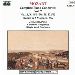 Piano Concerto no. 25 in C major, K. 503: II. Andante