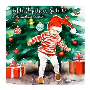 Toddler Running Around the Christmas Tree