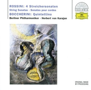 String Sonata No.2 in C major: 2. Andantino by Herbert von Karajan & Berliner Philharmoniker & Gioachino Rossini