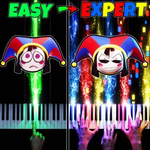 The Amazing Digital Circus Theme | EASY to EXPERT, But...